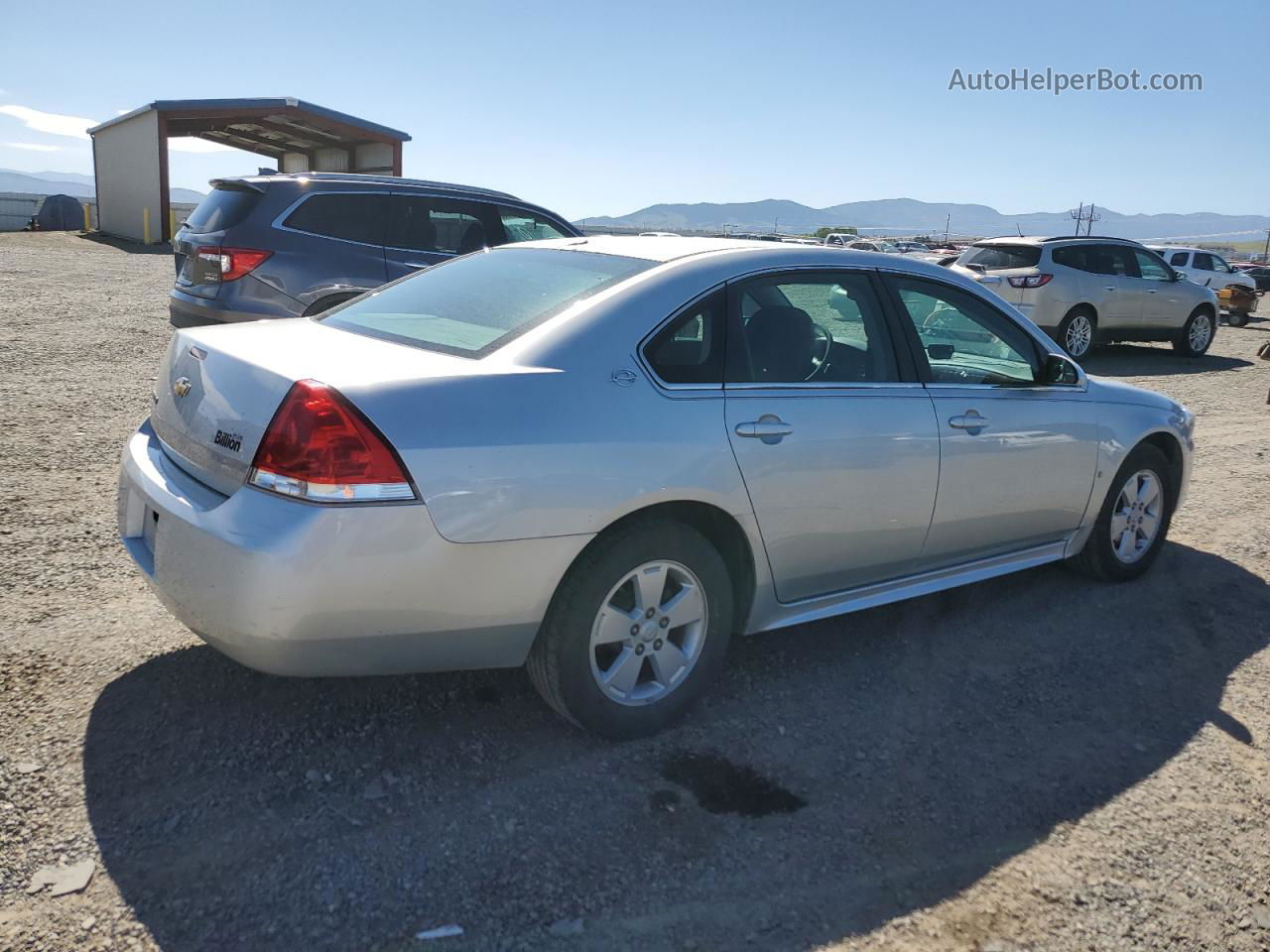 2009 Chevrolet Impala 1lt Silver vin: 2G1WT57N891213594