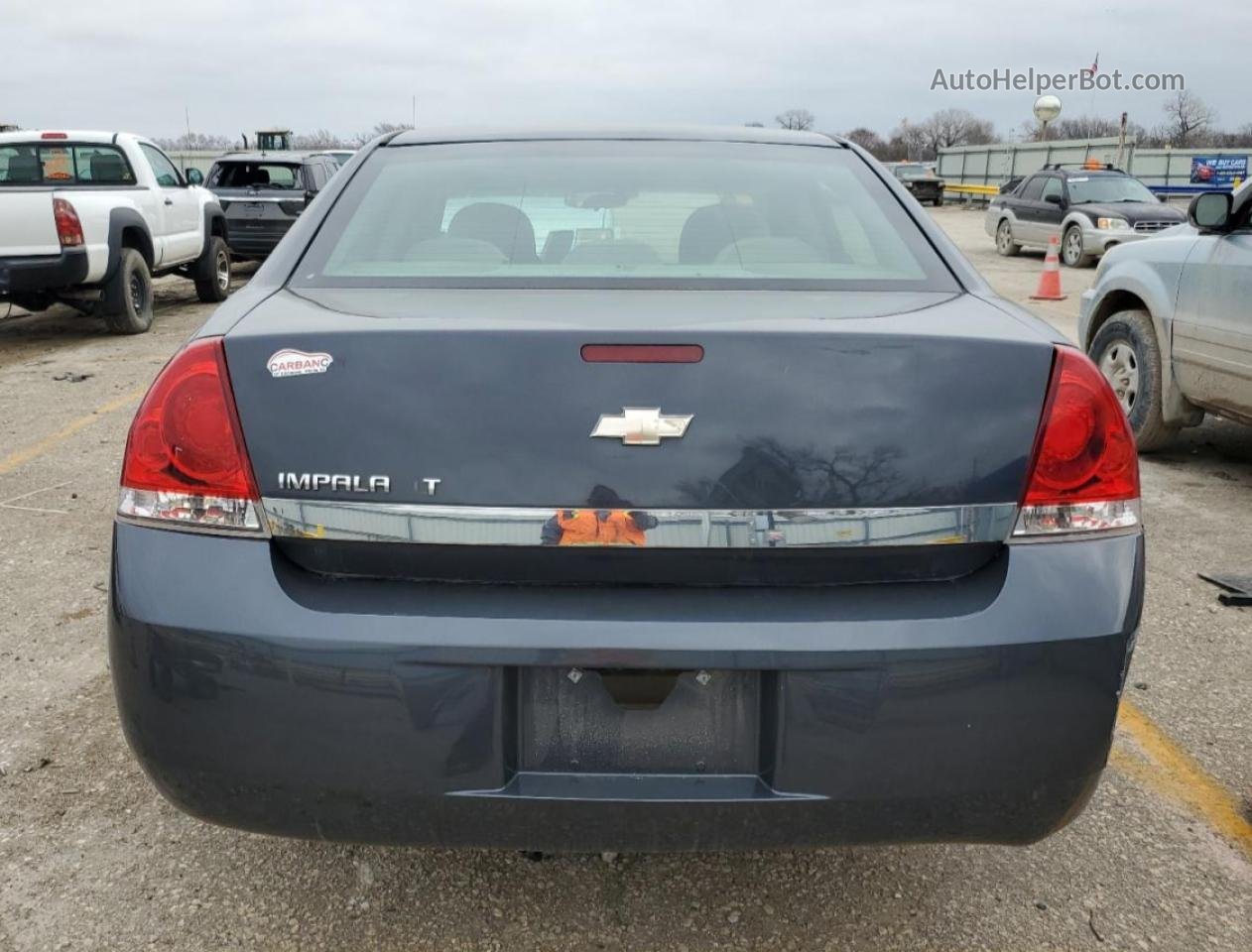 2009 Chevrolet Impala 1lt Синий vin: 2G1WT57N891266487