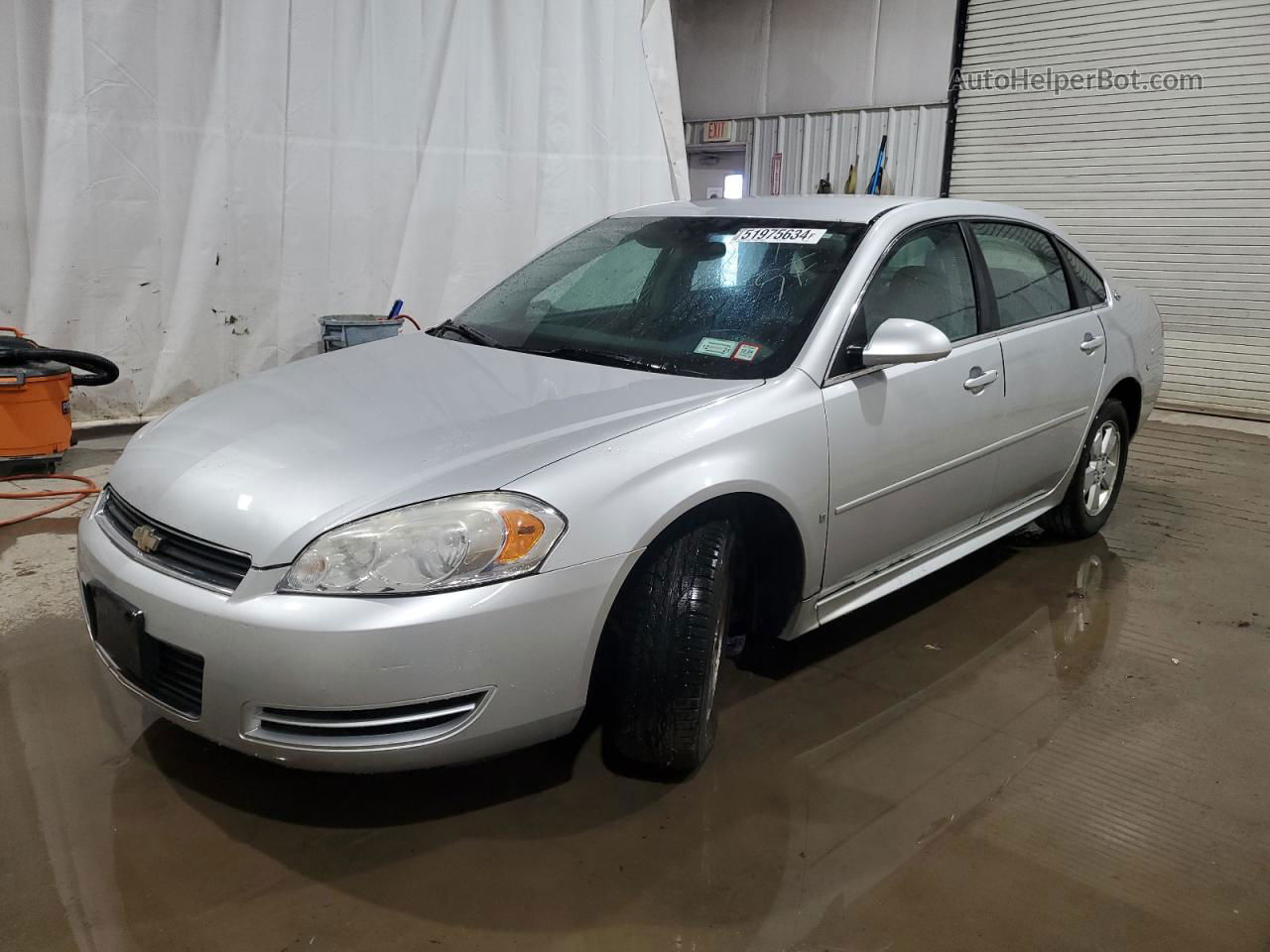 2009 Chevrolet Impala 1lt Серый vin: 2G1WT57N991304552