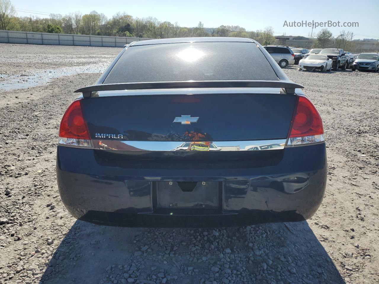 2009 Chevrolet Impala 1lt Blue vin: 2G1WT57N991310352