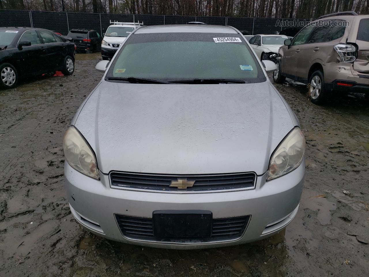 2009 Chevrolet Impala 1lt Silver vin: 2G1WT57N991326874