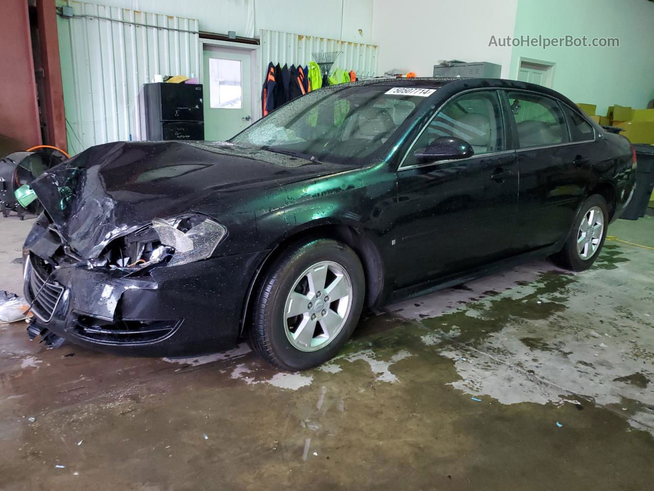 2009 Chevrolet Impala 1lt Black vin: 2G1WT57NX91165287