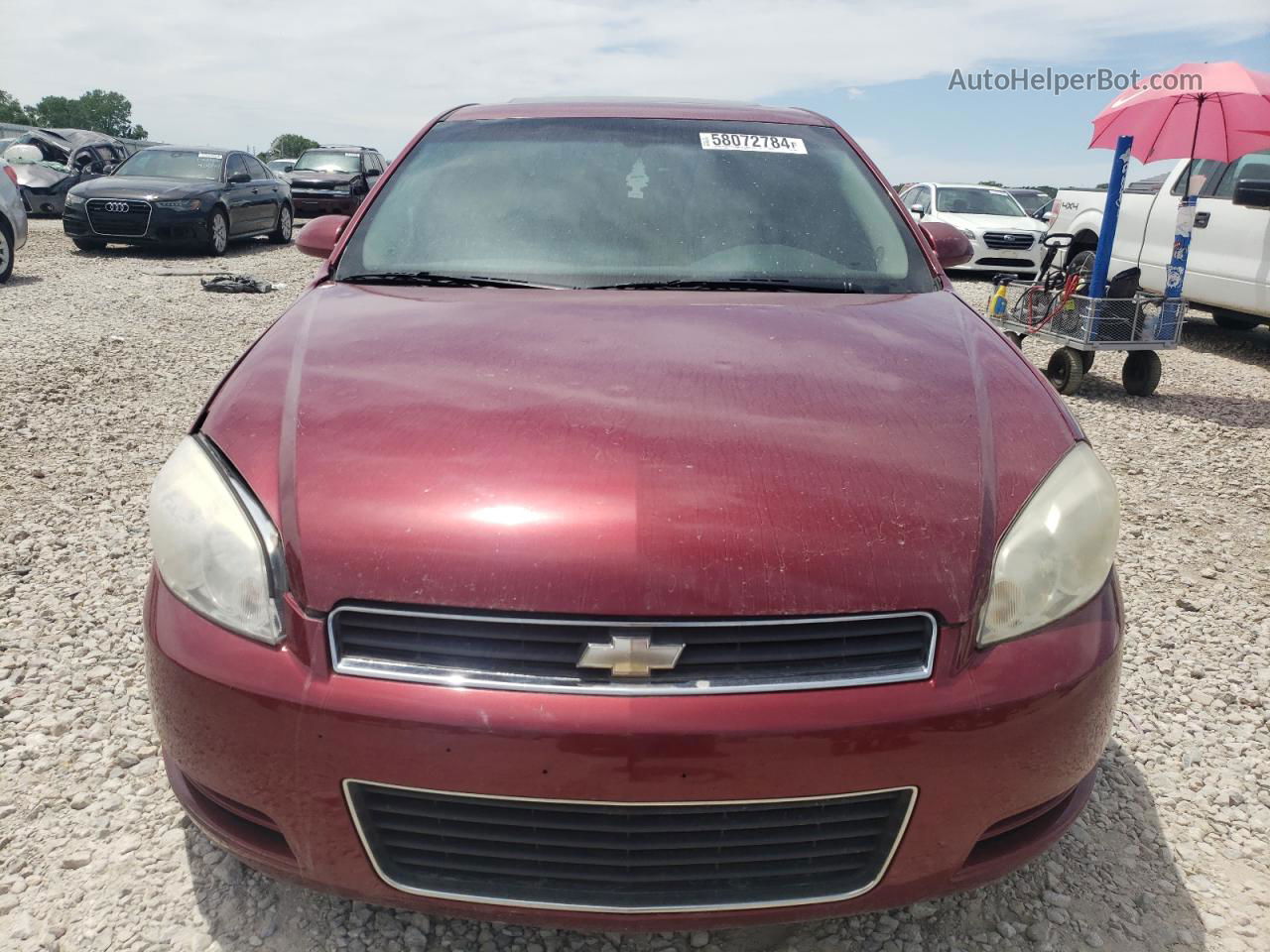 2009 Chevrolet Impala 1lt Burgundy vin: 2G1WT57NX91268743