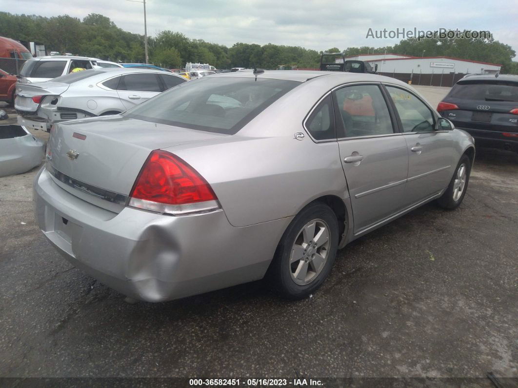 2006 Chevrolet Impala Lt Серебряный vin: 2G1WT58K069158205