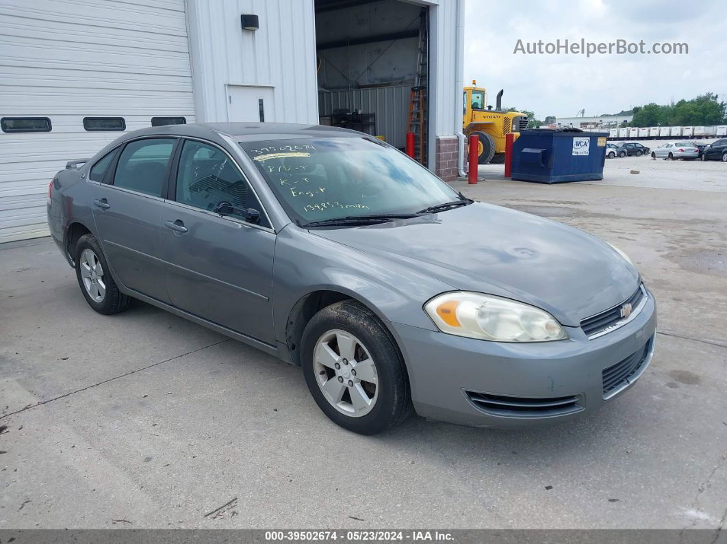 2006 Chevrolet Impala Lt Gray vin: 2G1WT58K069289277