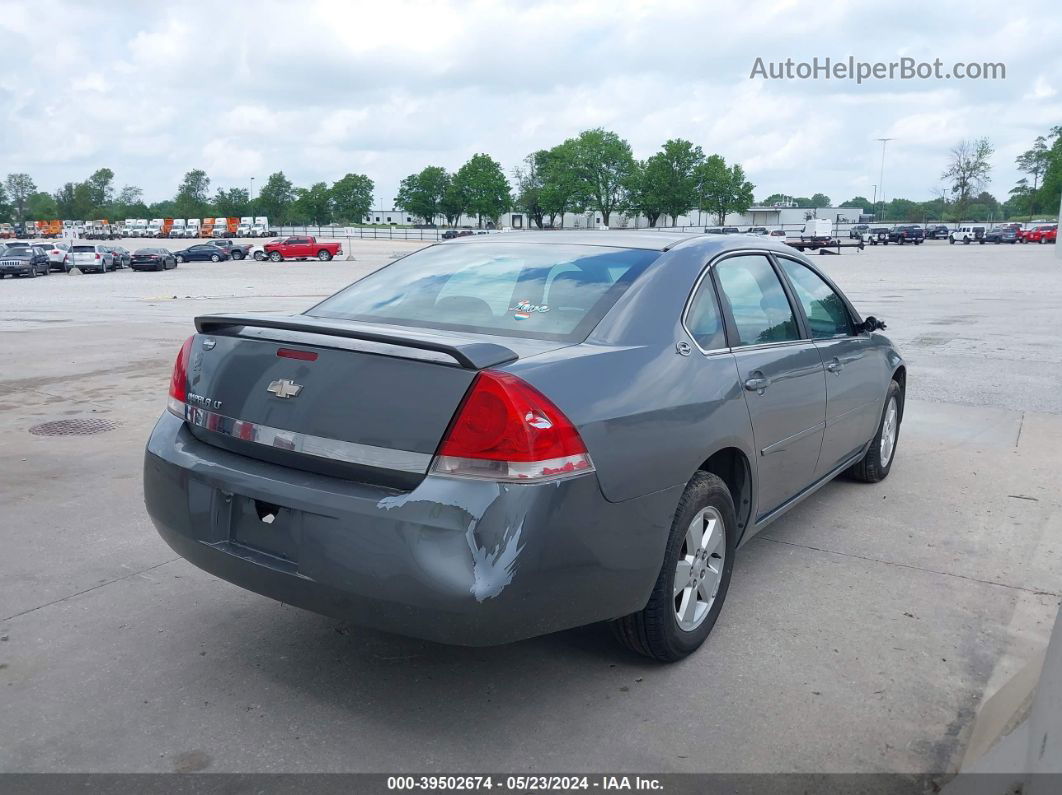 2006 Chevrolet Impala Lt Gray vin: 2G1WT58K069289277