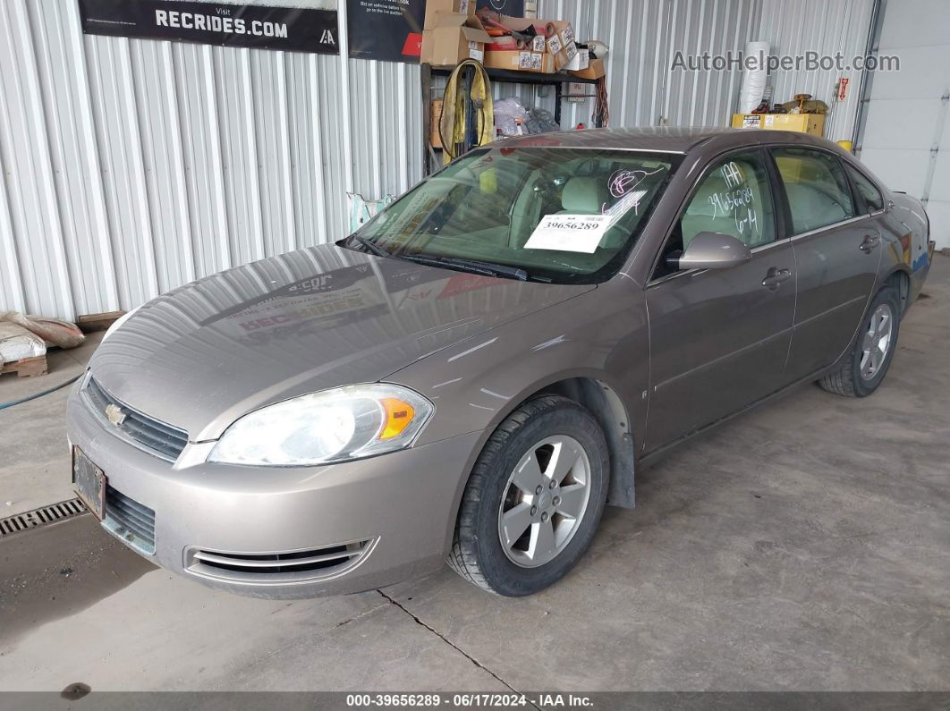 2006 Chevrolet Impala Lt Brown vin: 2G1WT58K069420403