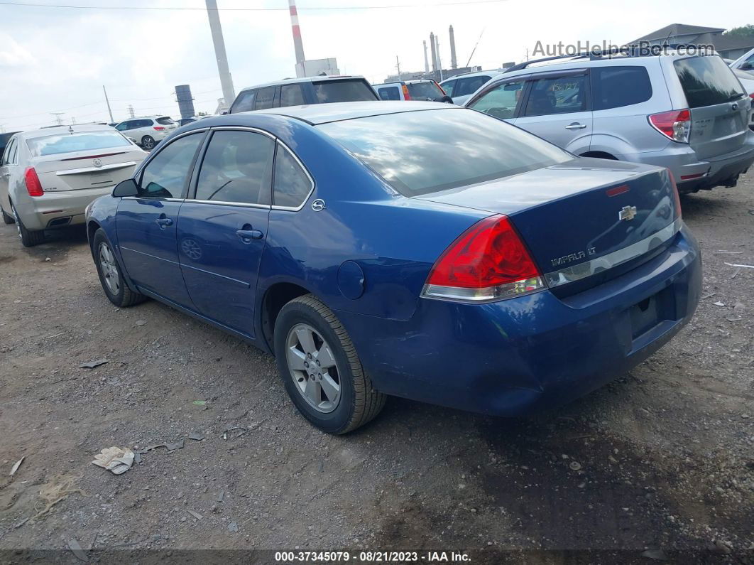 2006 Chevrolet Impala Lt 3.5l Blue vin: 2G1WT58K169139016