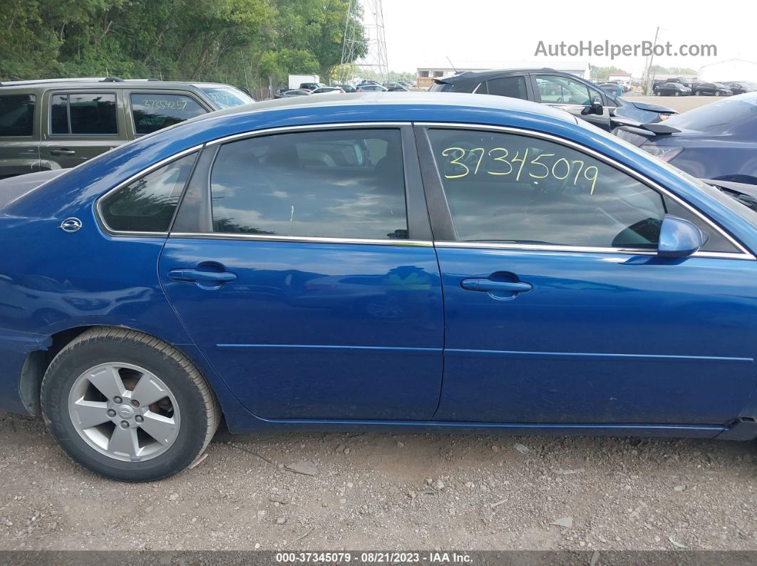 2006 Chevrolet Impala Lt 3.5l Blue vin: 2G1WT58K169139016