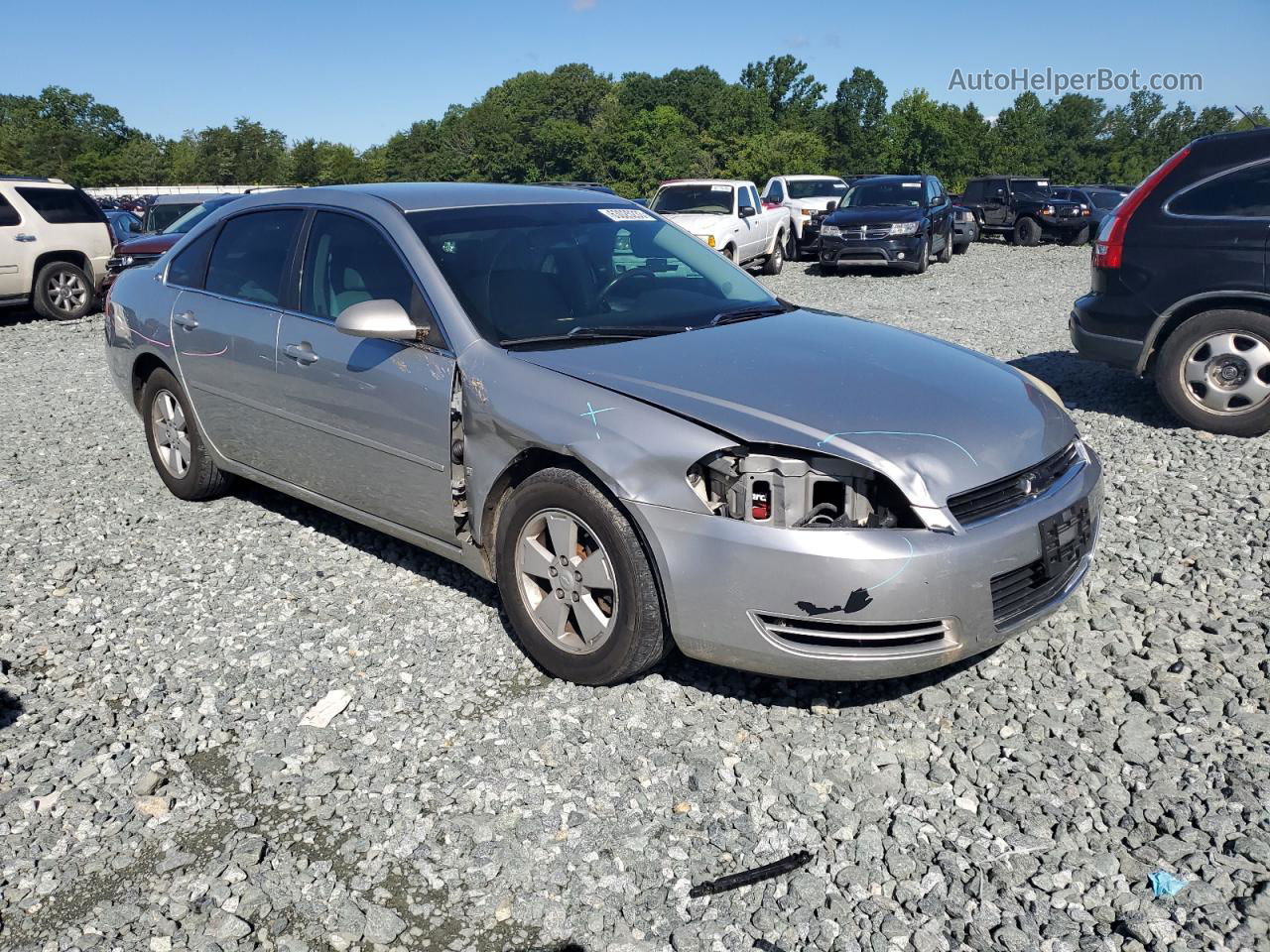 2006 Chevrolet Impala Lt Silver vin: 2G1WT58K169150713