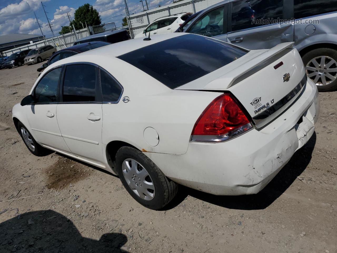 2006 Chevrolet Impala Lt White vin: 2G1WT58K169297193