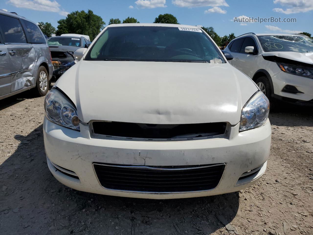 2006 Chevrolet Impala Lt White vin: 2G1WT58K169297193