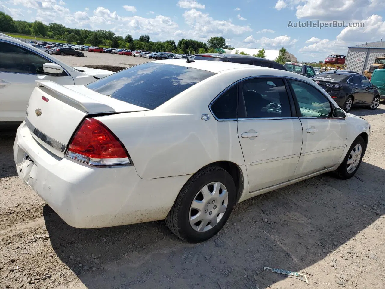 2006 Chevrolet Impala Lt White vin: 2G1WT58K169297193