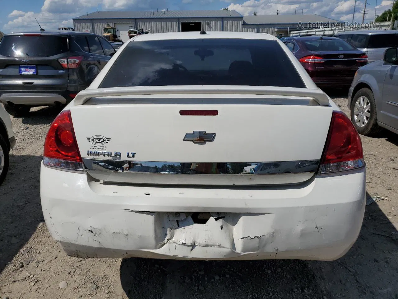 2006 Chevrolet Impala Lt White vin: 2G1WT58K169297193