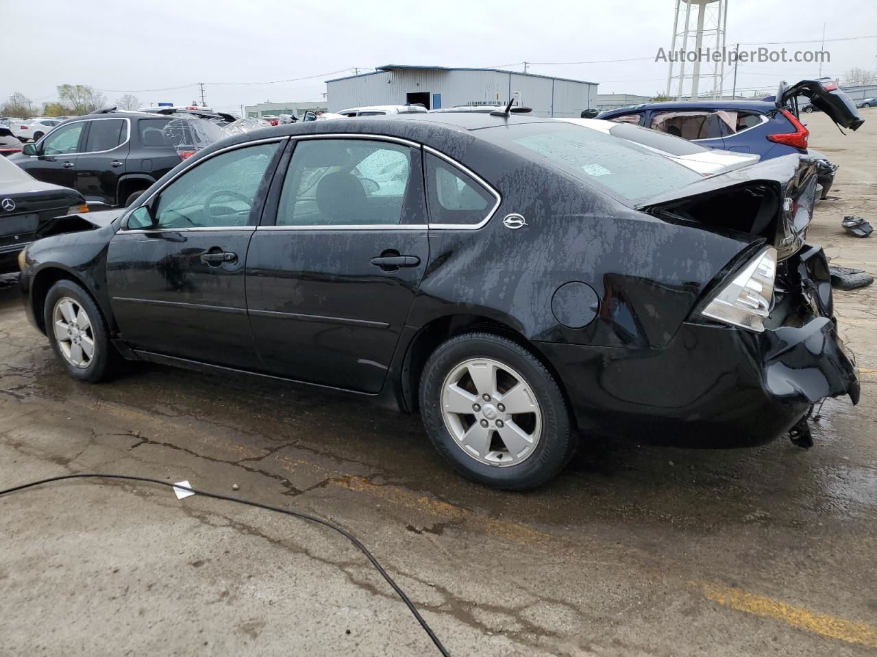 2006 Chevrolet Impala Lt Black vin: 2G1WT58K169352192