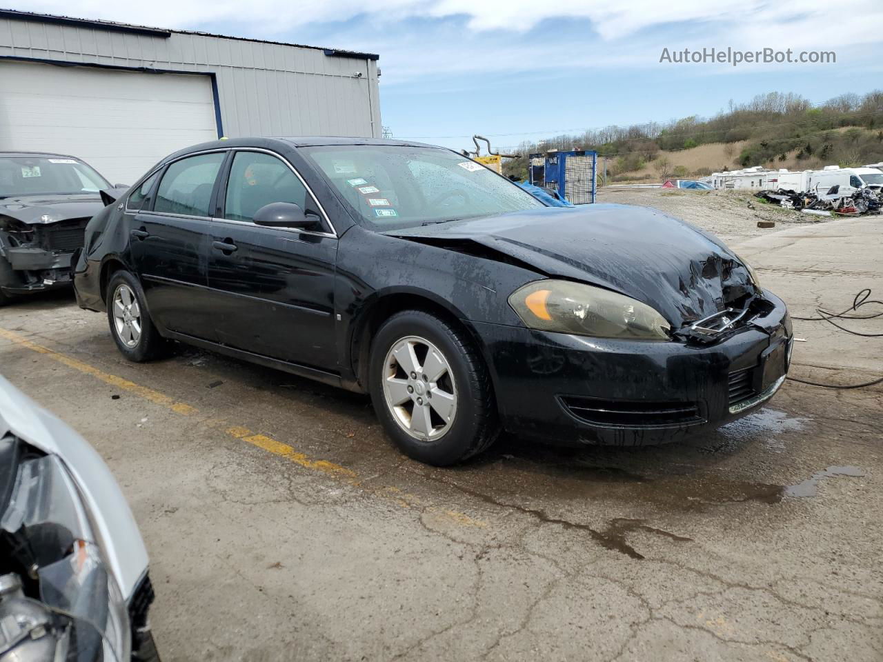 2006 Chevrolet Impala Lt Black vin: 2G1WT58K169352192