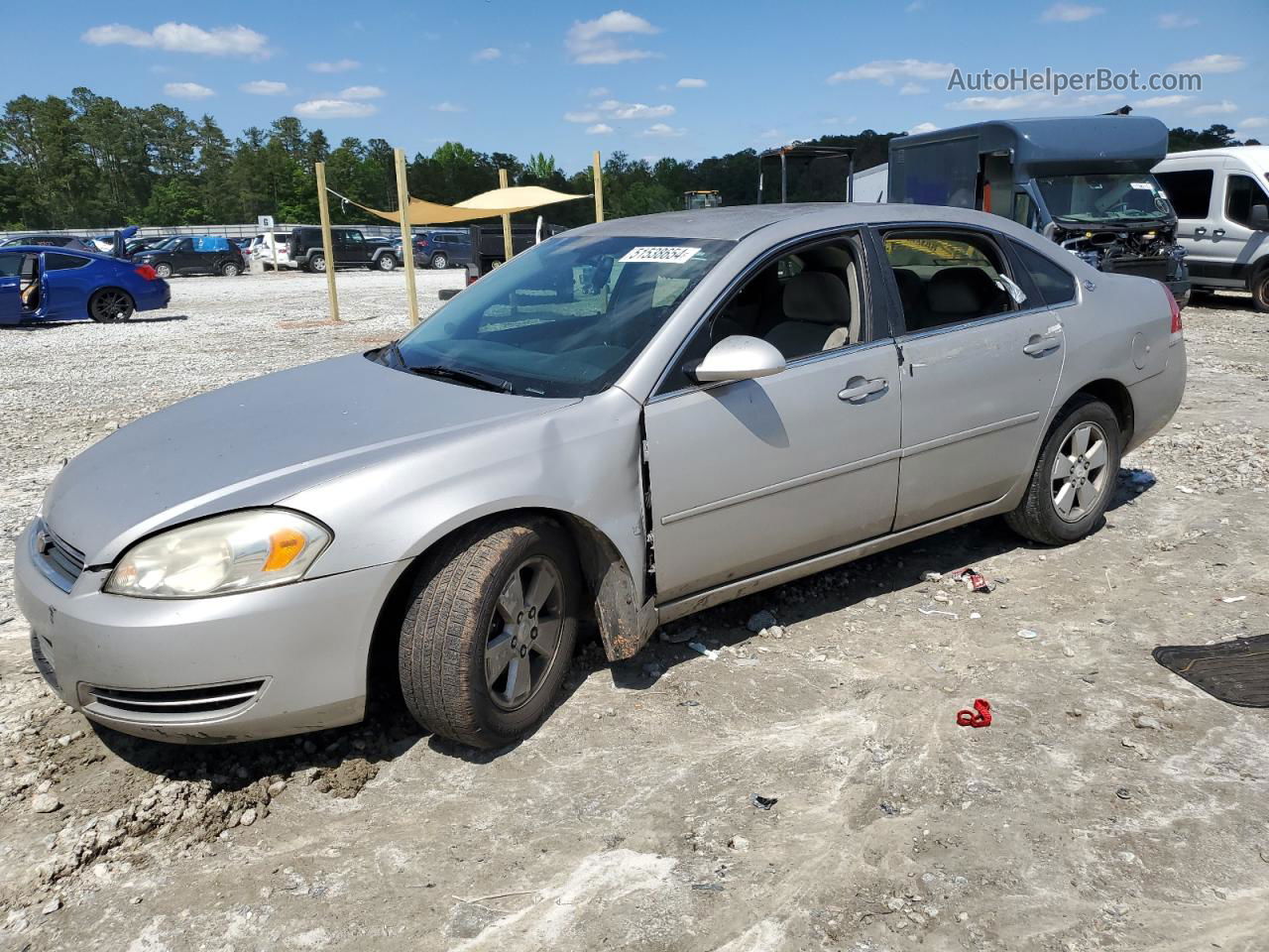 2006 Chevrolet Impala Lt Silver vin: 2G1WT58K269147562