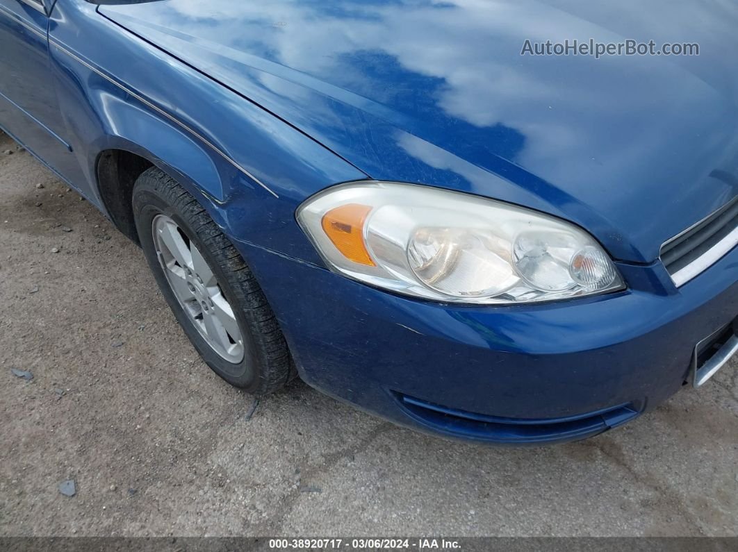 2006 Chevrolet Impala Lt Синий vin: 2G1WT58K269371818