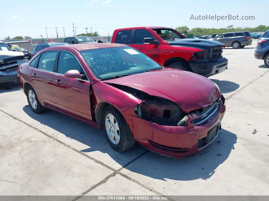 2006 Chevrolet Impala Lt Maroon vin: 2G1WT58K369111279