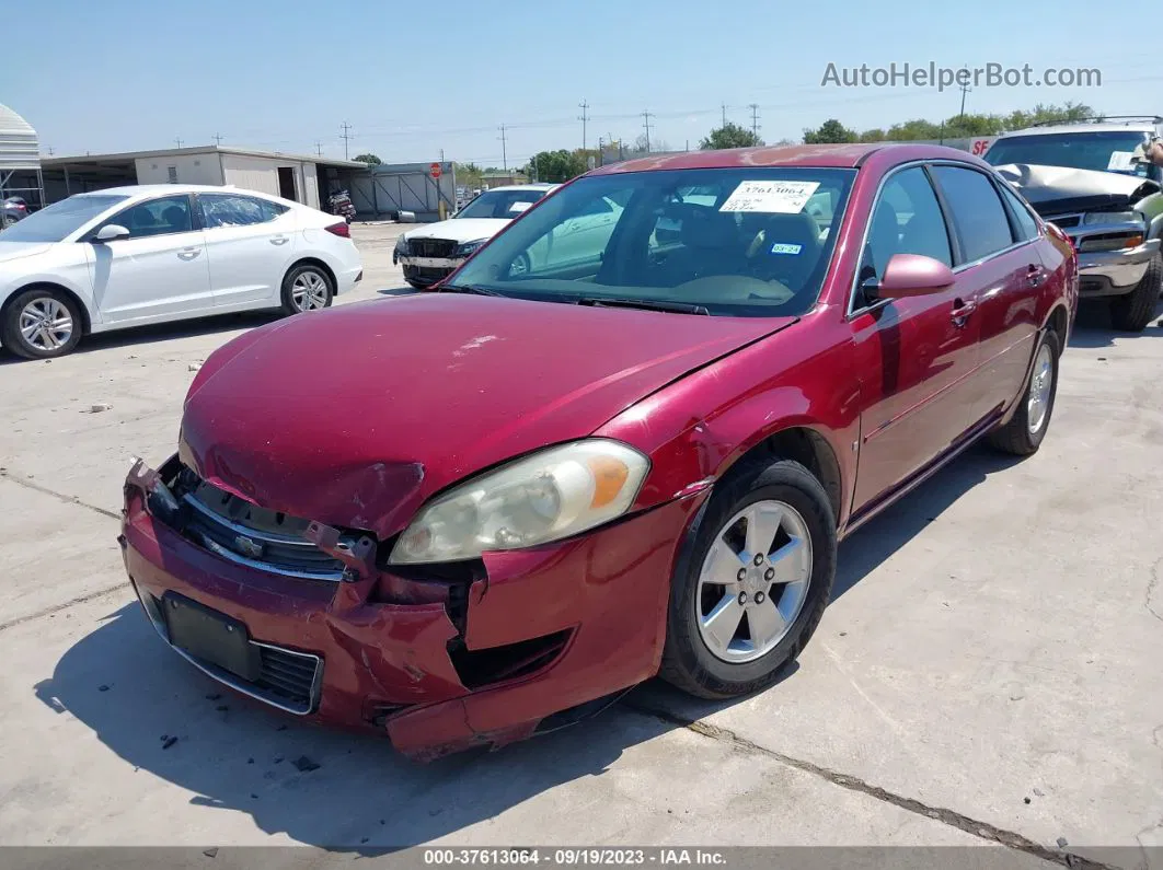 2006 Chevrolet Impala Lt Maroon vin: 2G1WT58K369111279