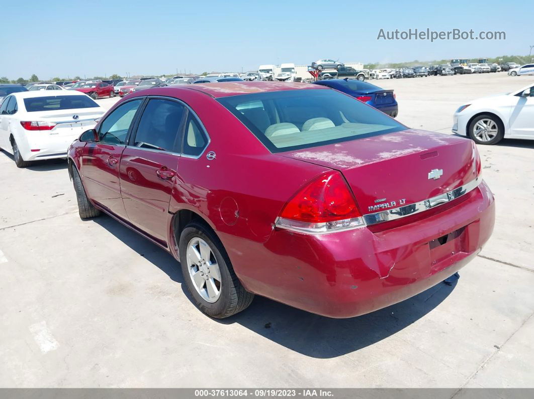 2006 Chevrolet Impala Lt Maroon vin: 2G1WT58K369111279