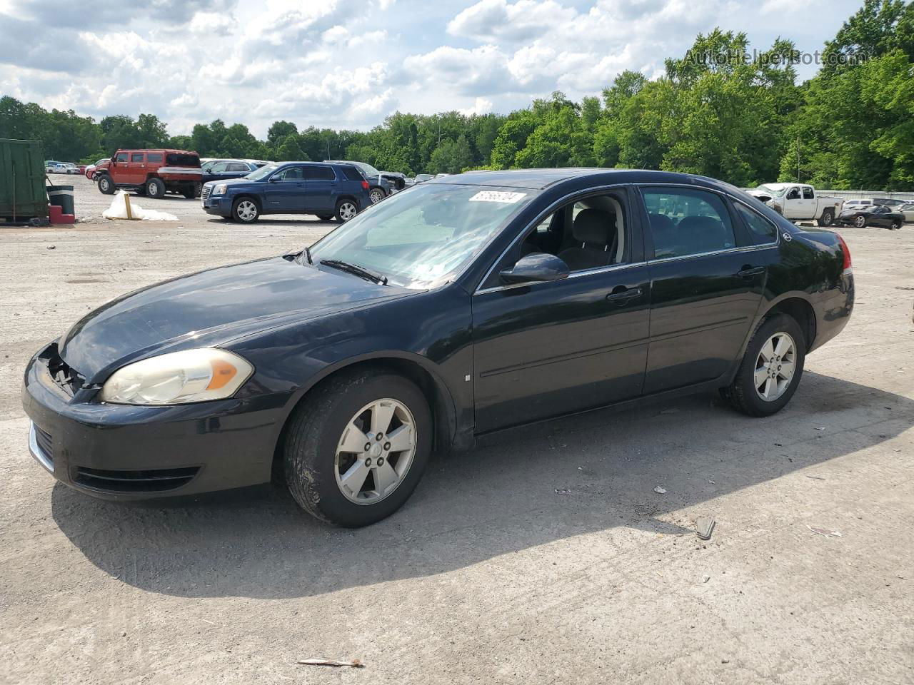 2006 Chevrolet Impala Lt Black vin: 2G1WT58K369145545