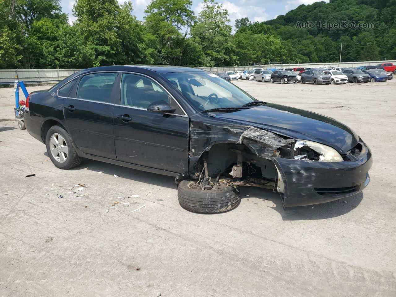 2006 Chevrolet Impala Lt Black vin: 2G1WT58K369145545