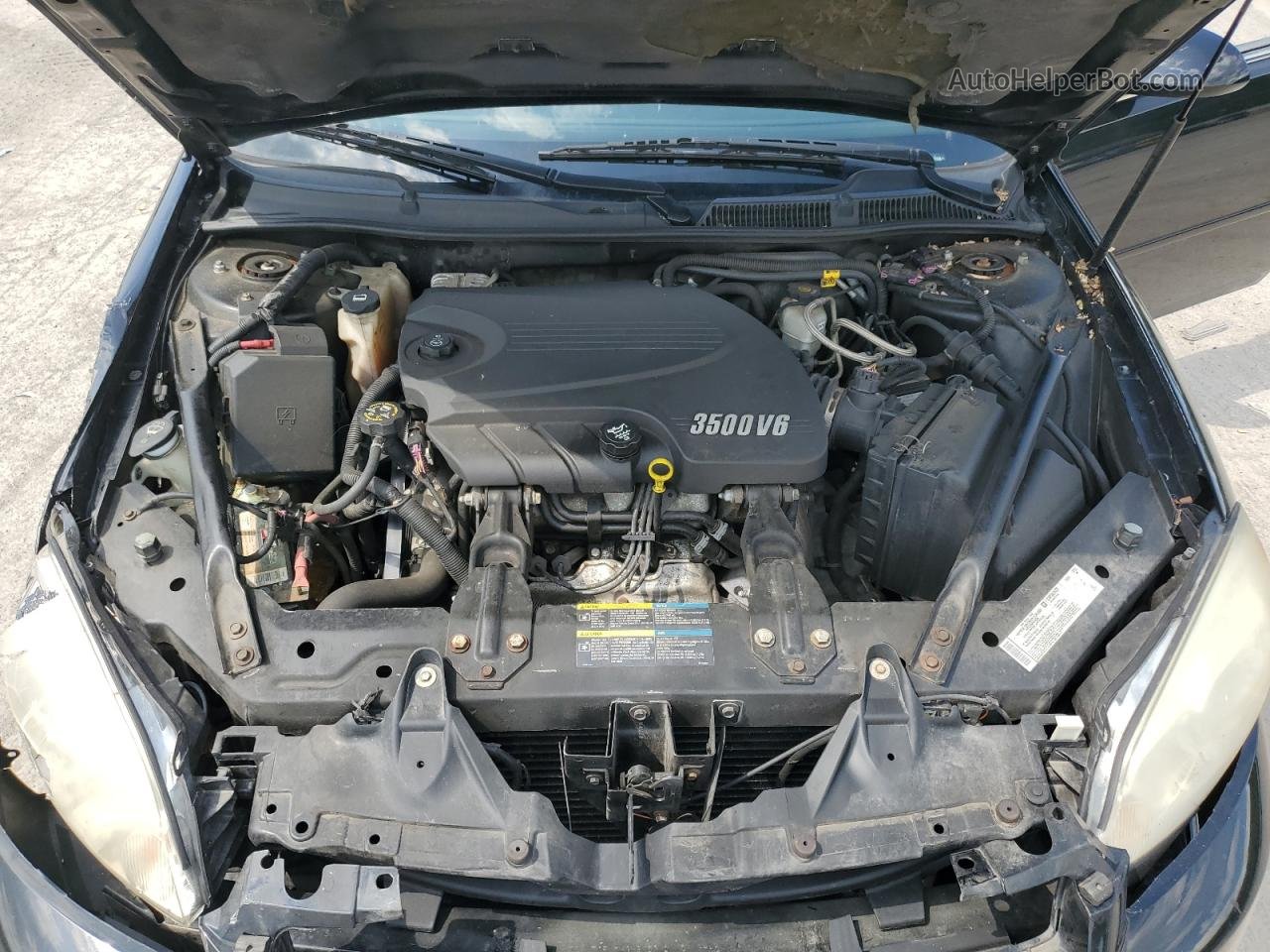 2006 Chevrolet Impala Lt Black vin: 2G1WT58K369145545