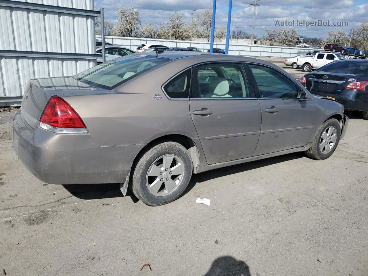 2006 Chevrolet Impala Lt Бежевый vin: 2G1WT58K369164144