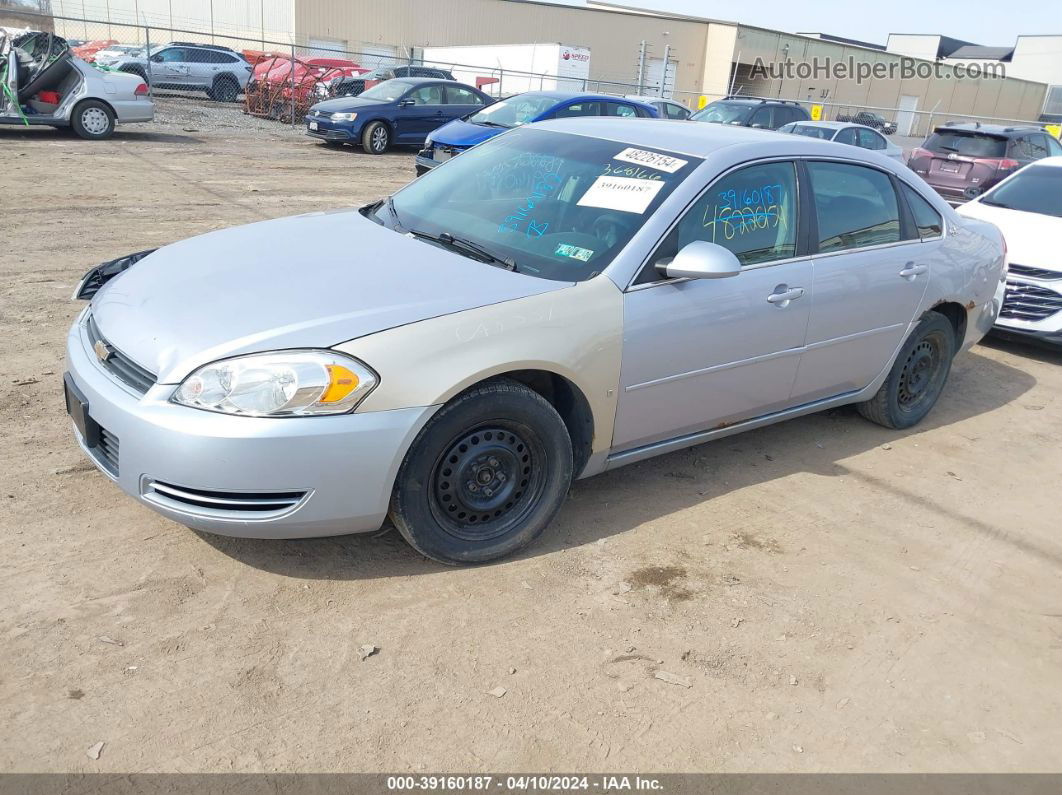 2006 Chevrolet Impala Lt Серебряный vin: 2G1WT58K369368166