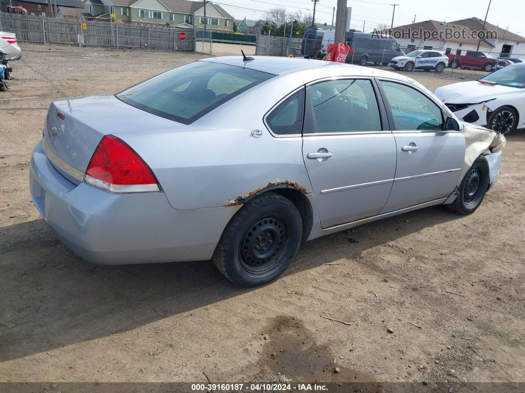 2006 Chevrolet Impala Lt Серебряный vin: 2G1WT58K369368166