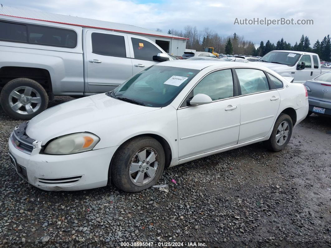 2006 Chevrolet Impala Lt White vin: 2G1WT58K469118032