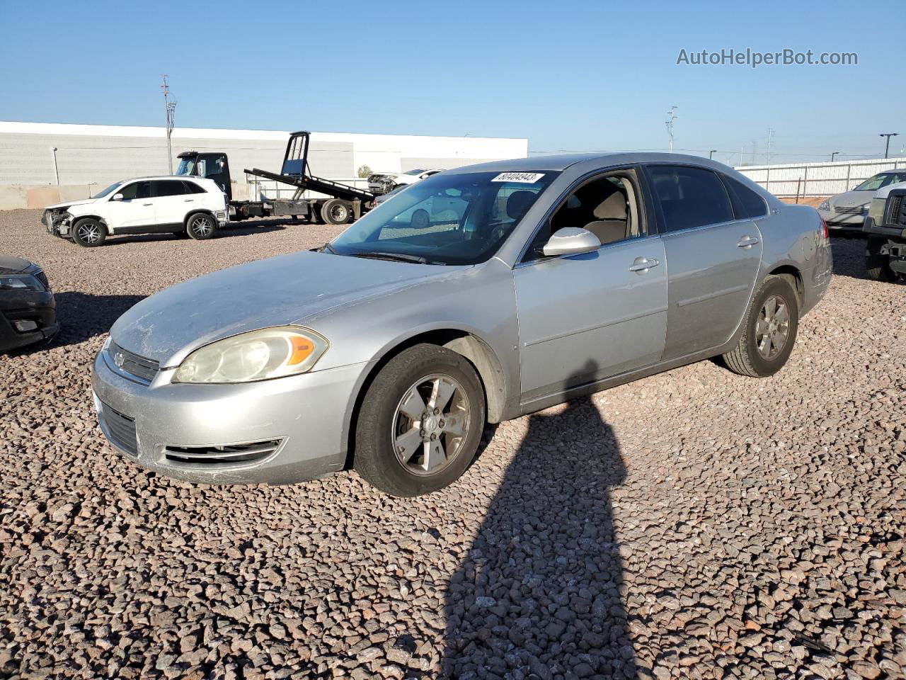 2006 Chevrolet Impala Lt Серебряный vin: 2G1WT58K469179333