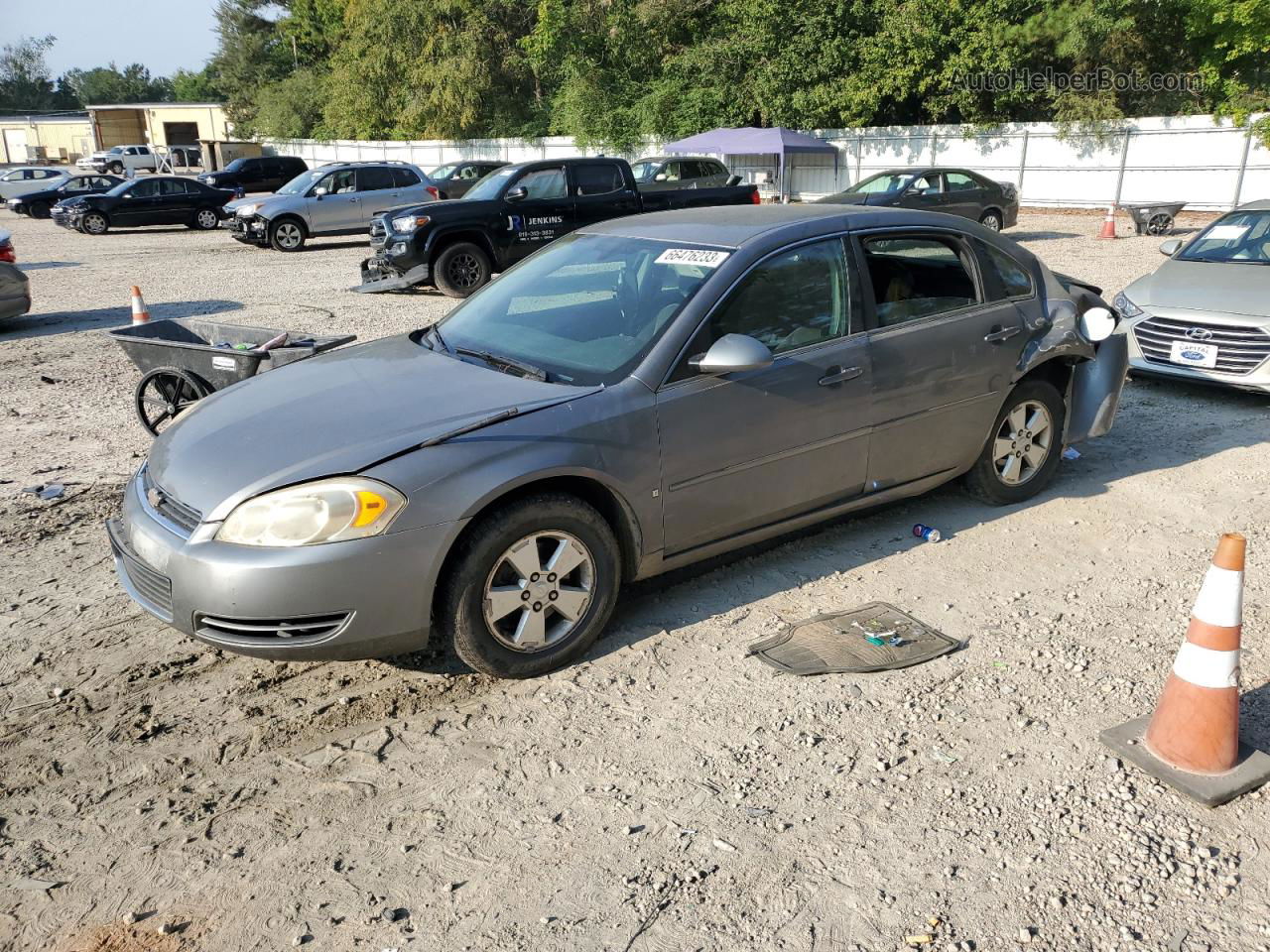 2006 Chevrolet Impala Lt Серый vin: 2G1WT58K469194012