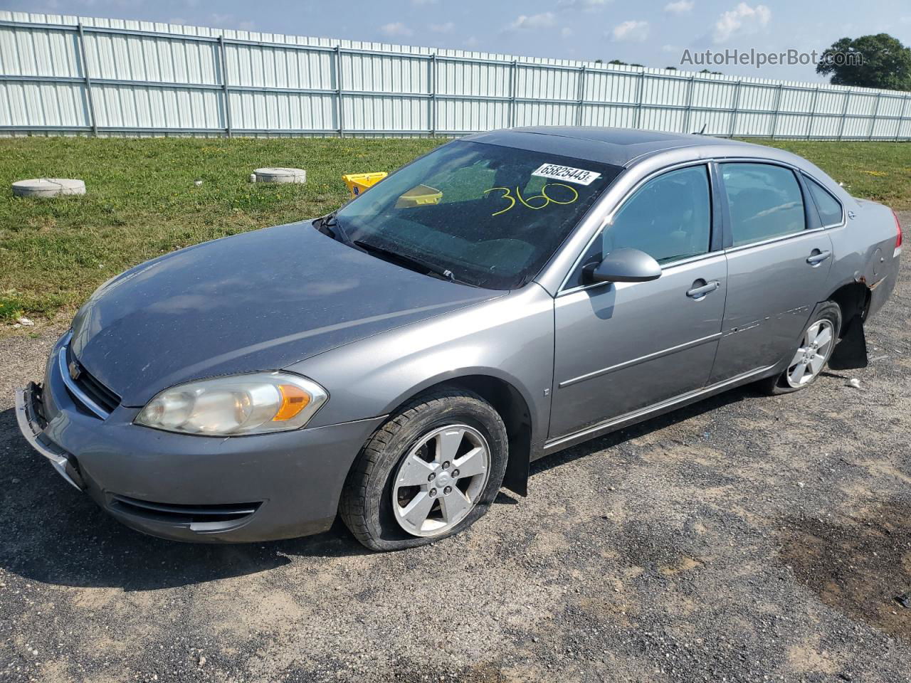 2006 Chevrolet Impala Lt Серебряный vin: 2G1WT58K469206756