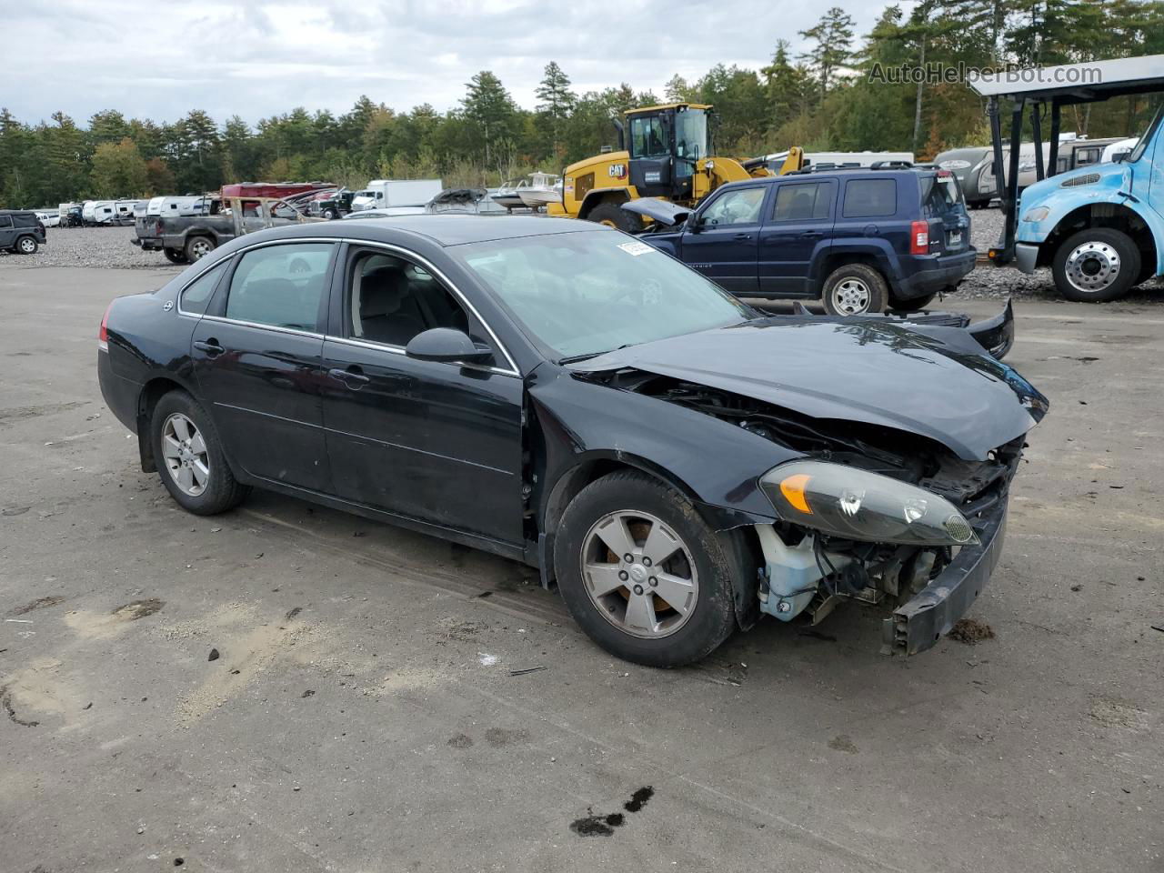 2006 Chevrolet Impala Lt Black vin: 2G1WT58K469239675