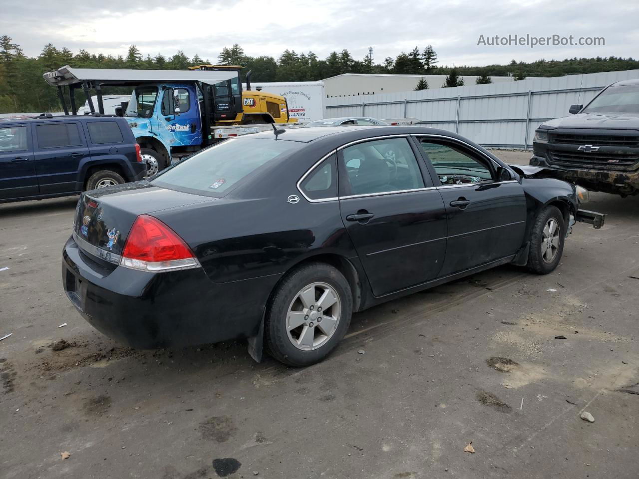 2006 Chevrolet Impala Lt Black vin: 2G1WT58K469239675