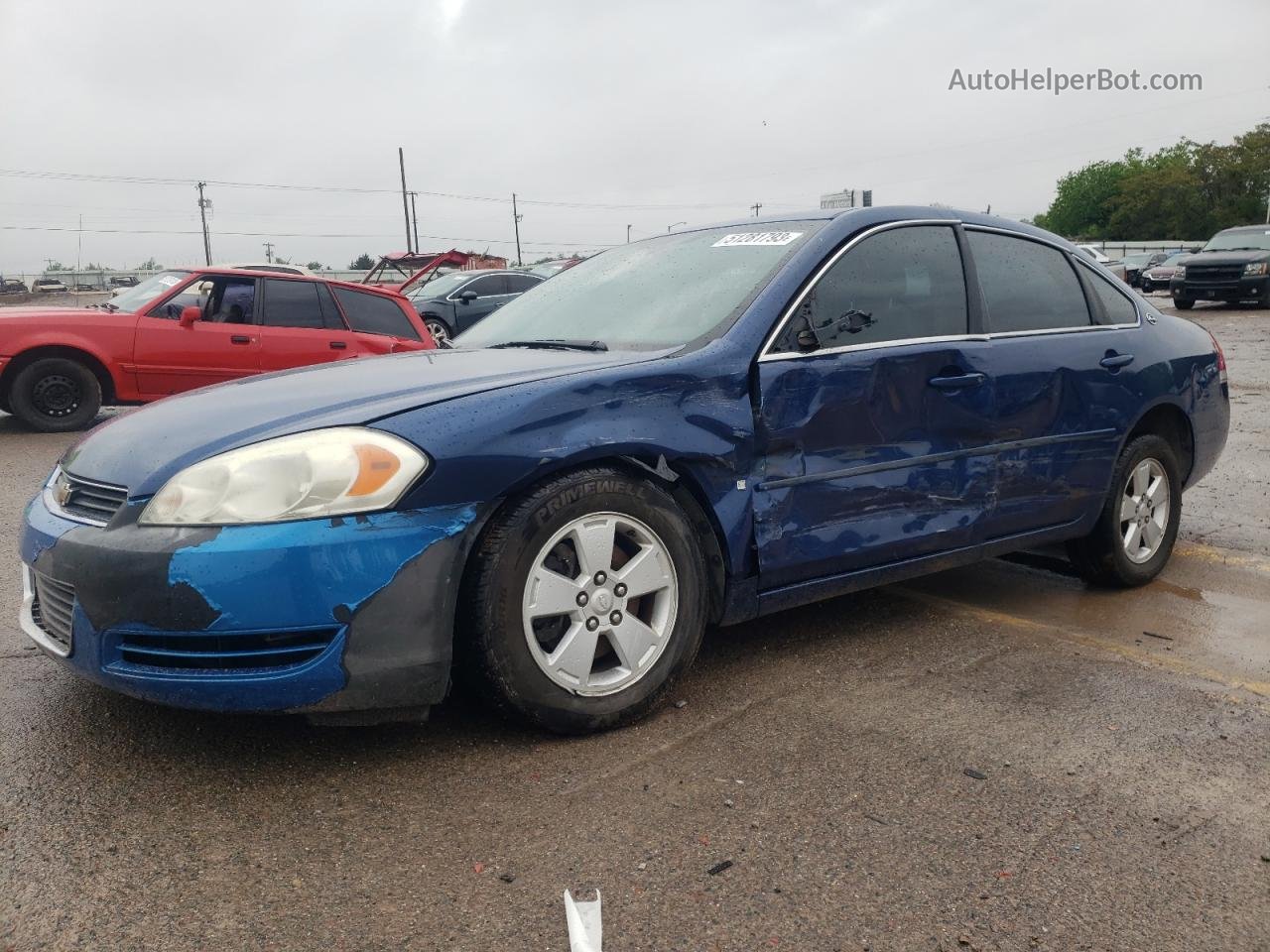 2006 Chevrolet Impala Lt Blue vin: 2G1WT58K469242219