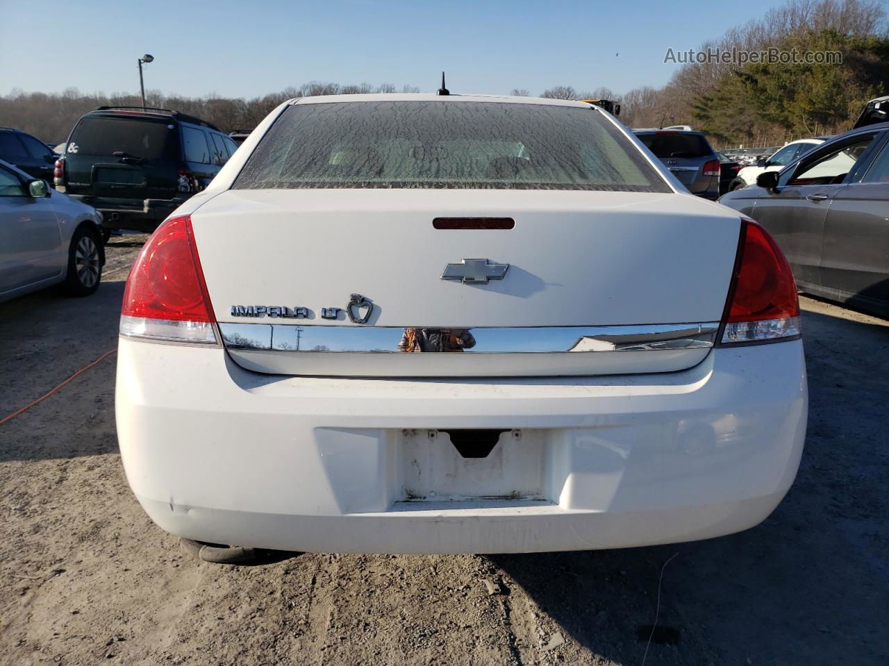 2006 Chevrolet Impala Lt White vin: 2G1WT58K469253432