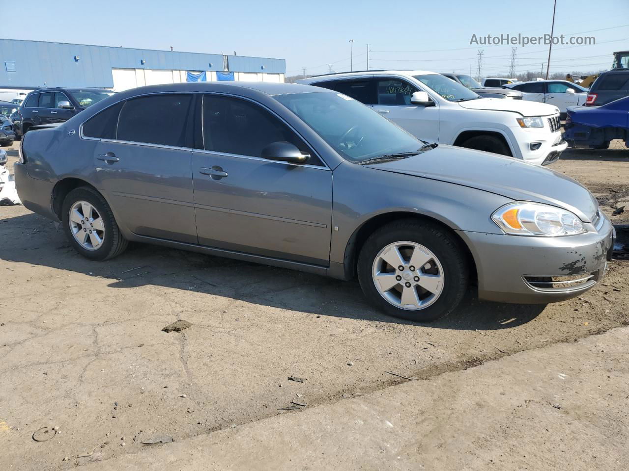 2006 Chevrolet Impala Lt Gray vin: 2G1WT58K469292439