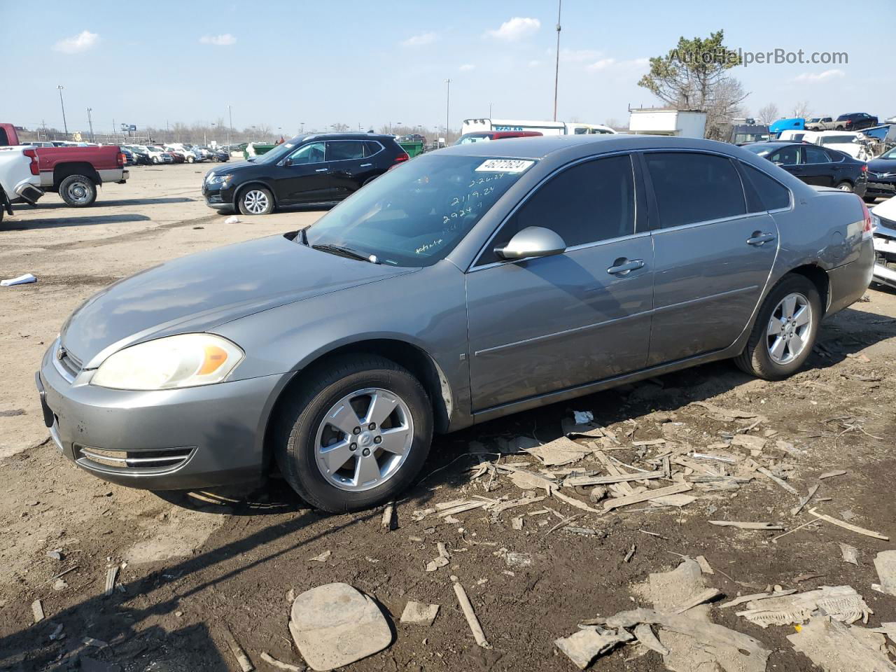 2006 Chevrolet Impala Lt Серый vin: 2G1WT58K469292439