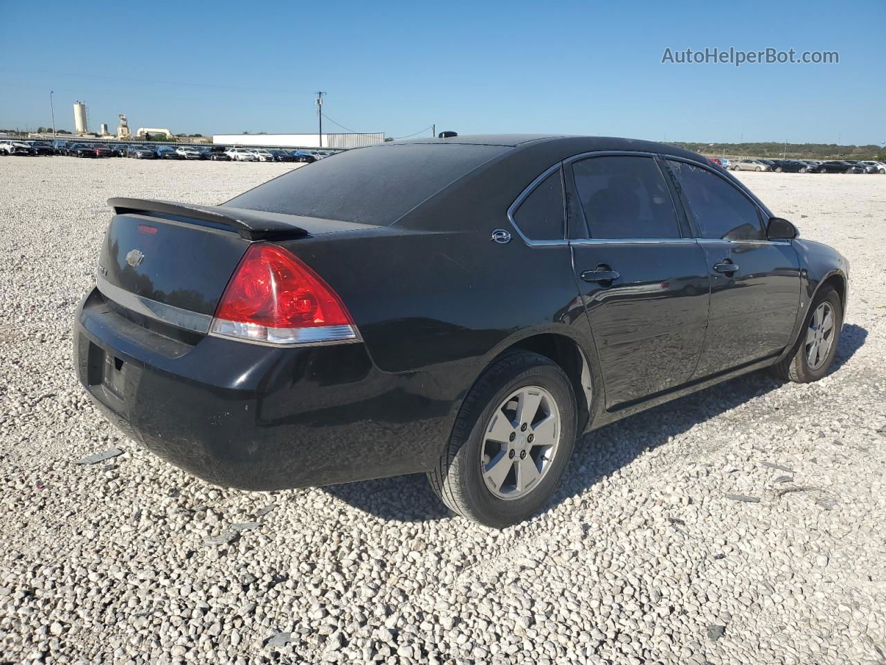 2006 Chevrolet Impala Lt Black vin: 2G1WT58K469318053