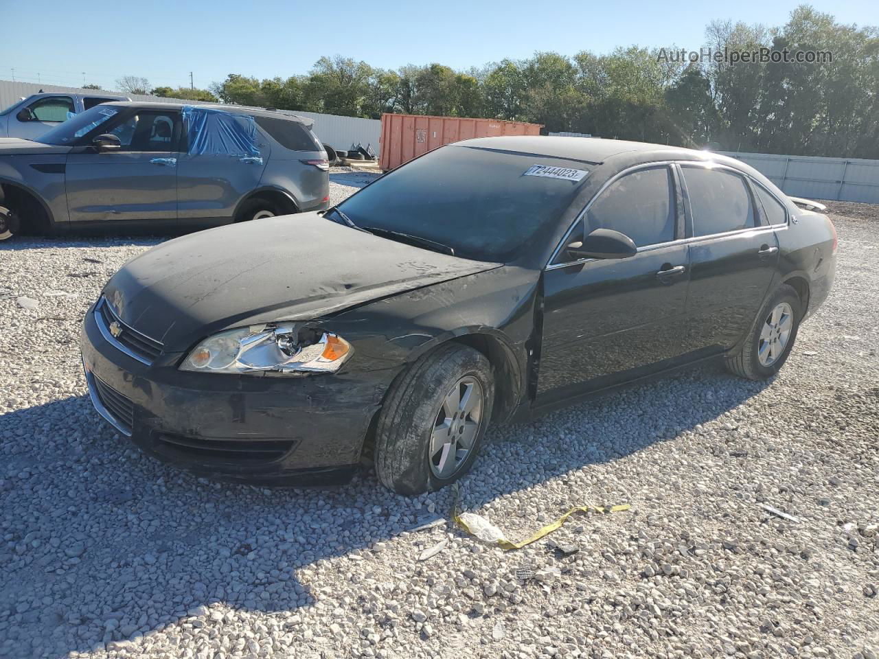 2006 Chevrolet Impala Lt Black vin: 2G1WT58K469318053