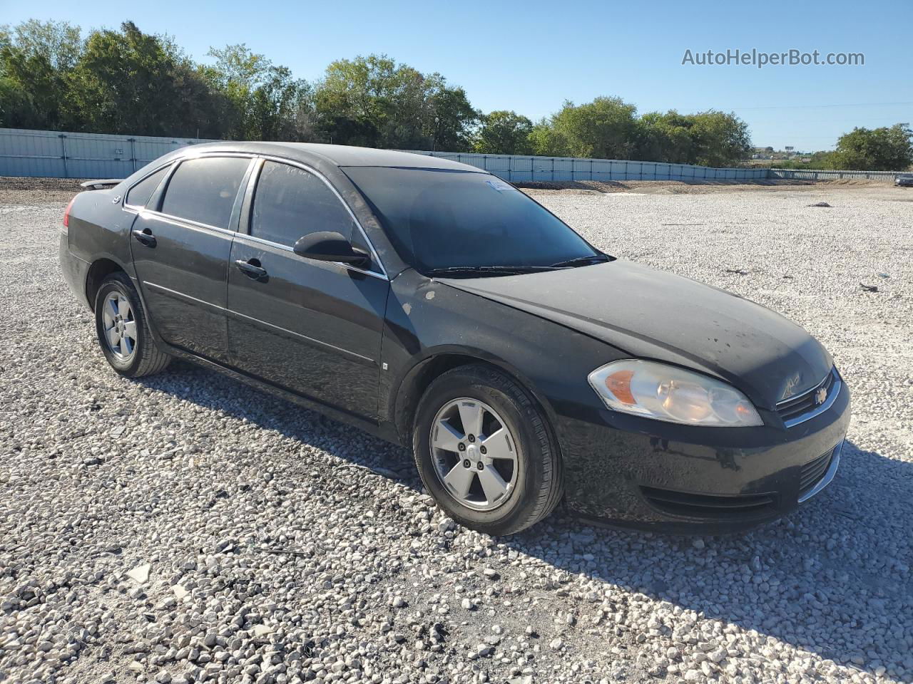 2006 Chevrolet Impala Lt Black vin: 2G1WT58K469318053