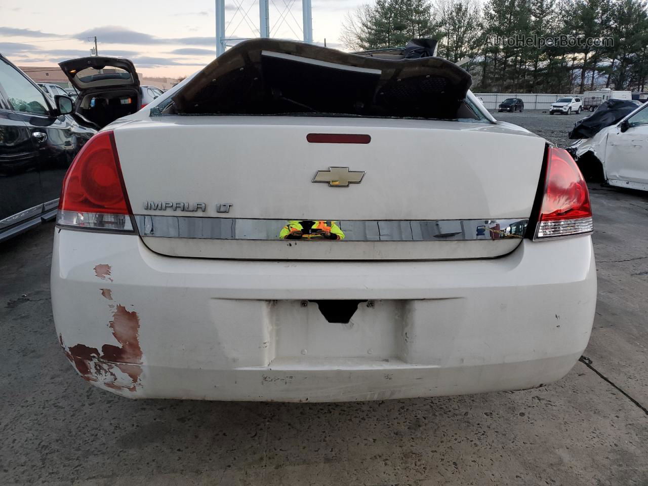 2006 Chevrolet Impala Lt White vin: 2G1WT58K469333359