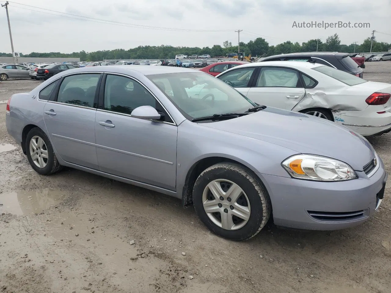 2006 Chevrolet Impala Lt Silver vin: 2G1WT58K469337377