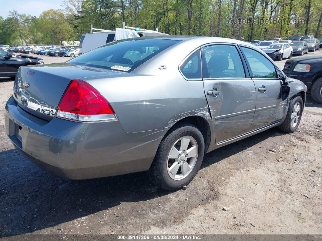 2006 Chevrolet Impala Lt Gray vin: 2G1WT58K469339081