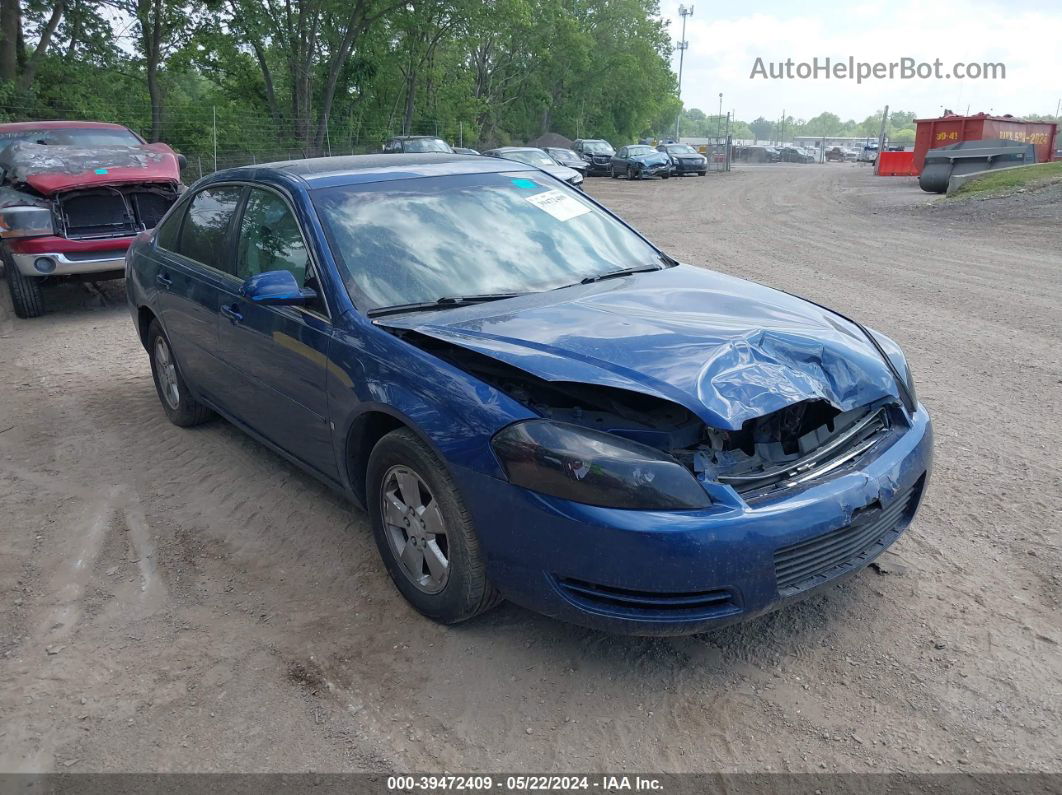 2006 Chevrolet Impala Lt Blue vin: 2G1WT58K469346970