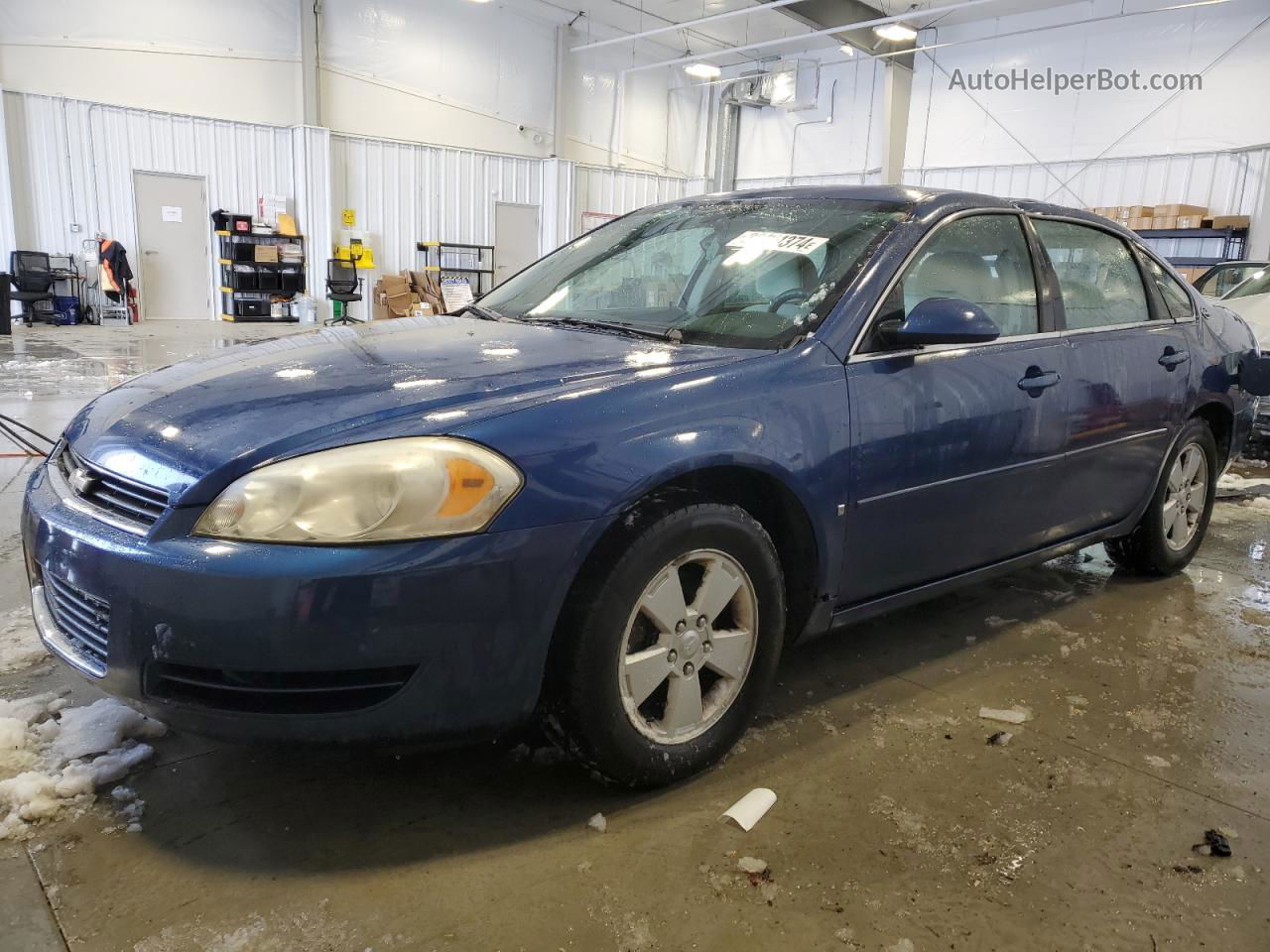 2006 Chevrolet Impala Lt Синий vin: 2G1WT58K469362862