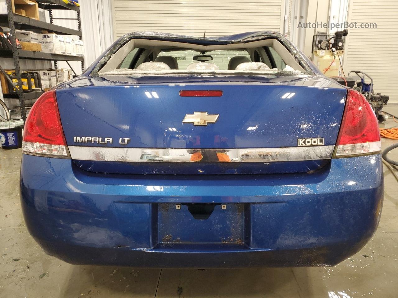 2006 Chevrolet Impala Lt Синий vin: 2G1WT58K469362862